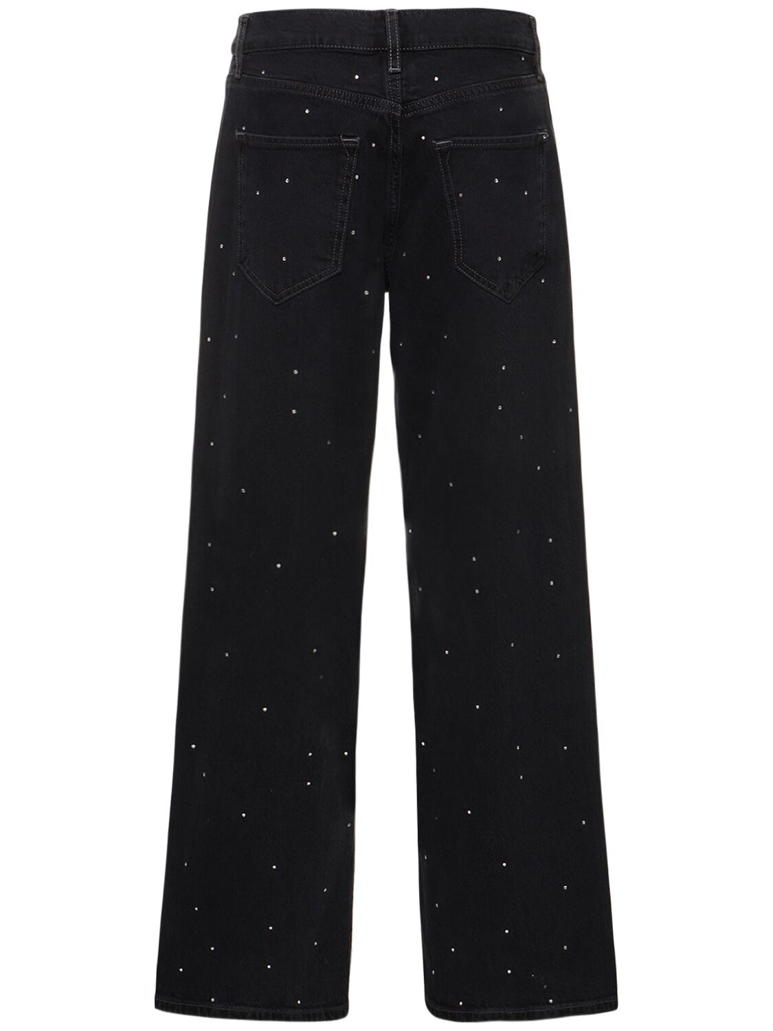 Shop Triarchy Ms. Miley Mid-rise Baggy Jeans In Schwarz