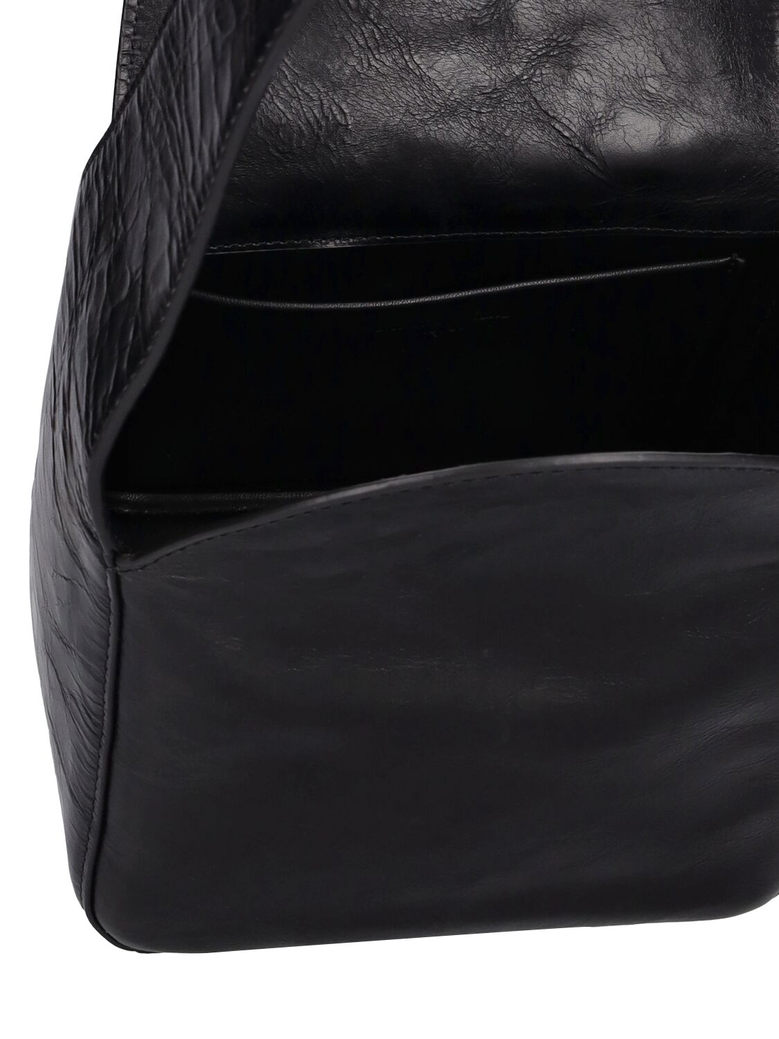 Shop Alexander Wang Small Dome Slouchy Leather Hobo Bag In Black