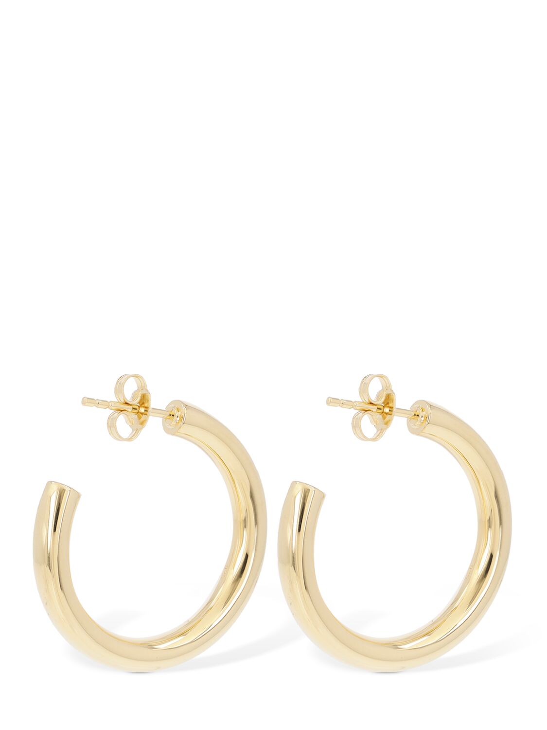 Shop Otiumberg Gold Chunky Hoop Earrings In 골드
