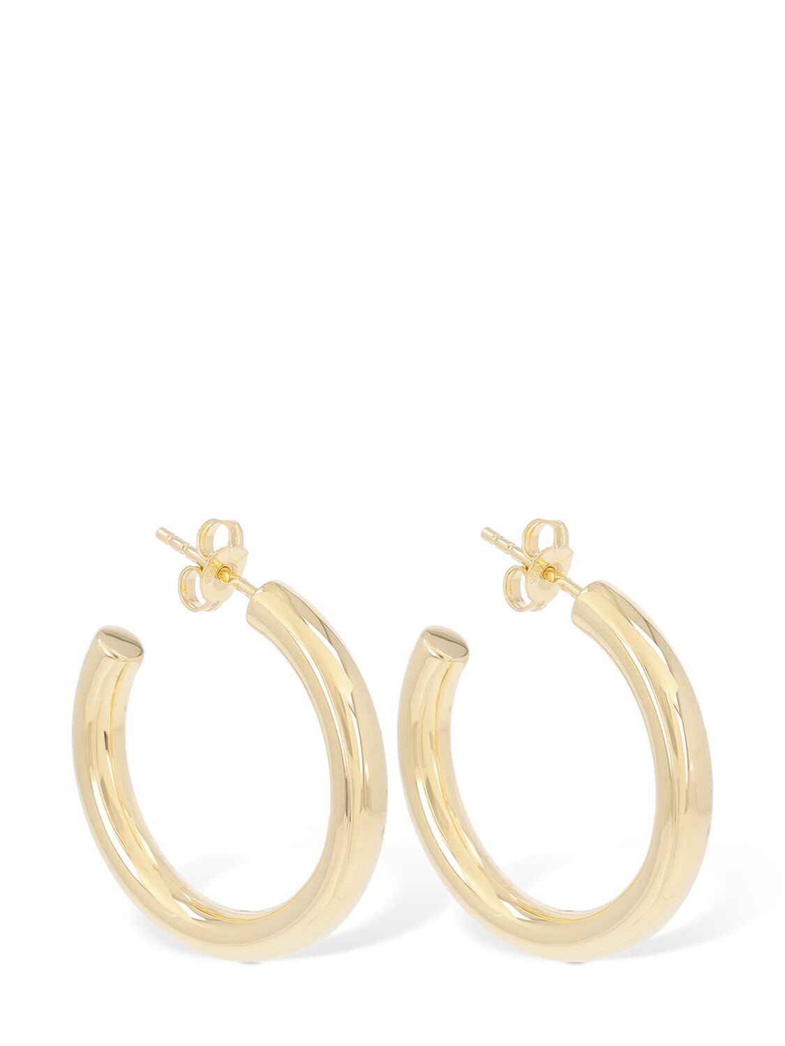 Shop Otiumberg Gold Chunky Hoop Earrings In 골드