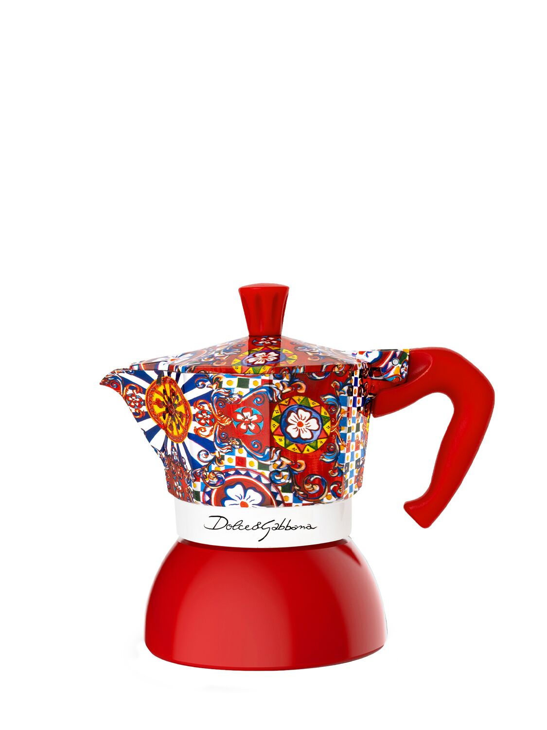 Dolce & Gabbana Moka Induction 2 Cups In Red