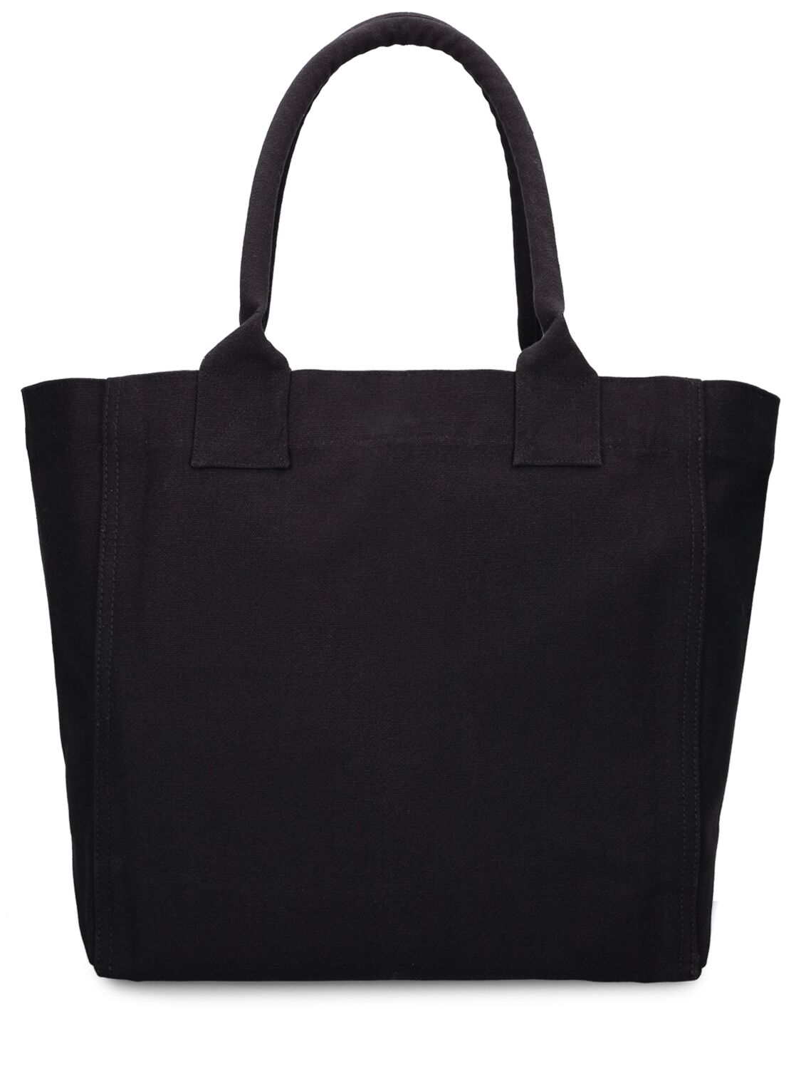 Shop Isabel Marant Small Yenky Canvas Tote Bag In Black