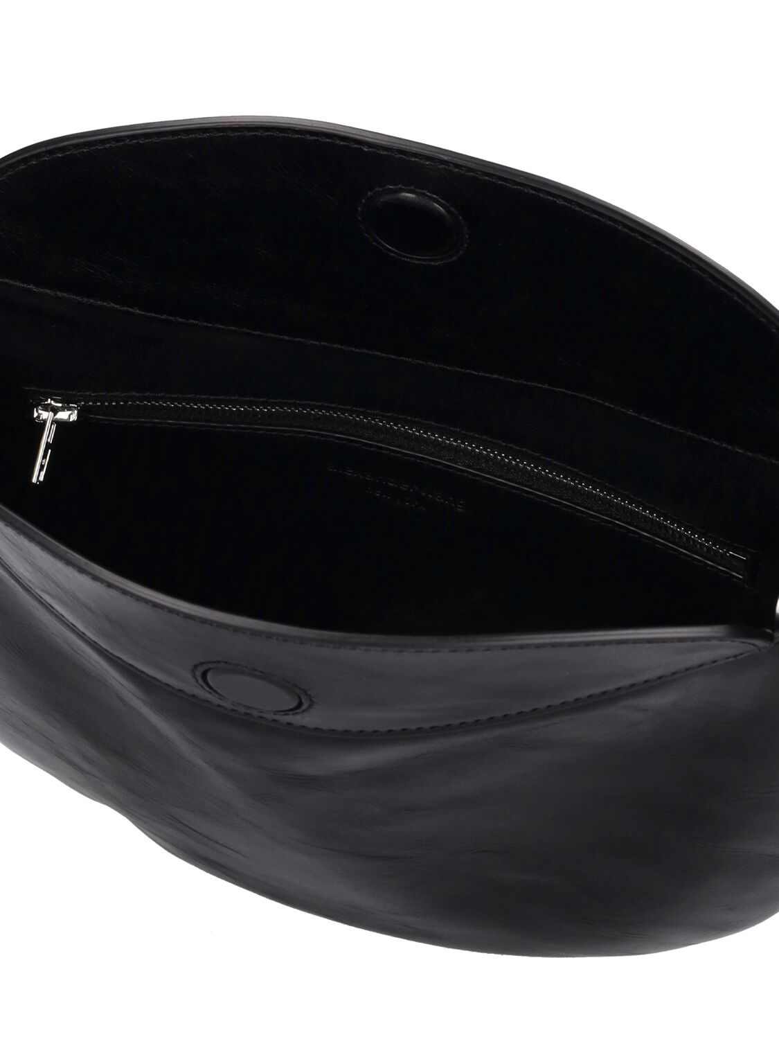 Shop Alexander Wang Dome Multi Carry Leather Shoulder Bag In Black