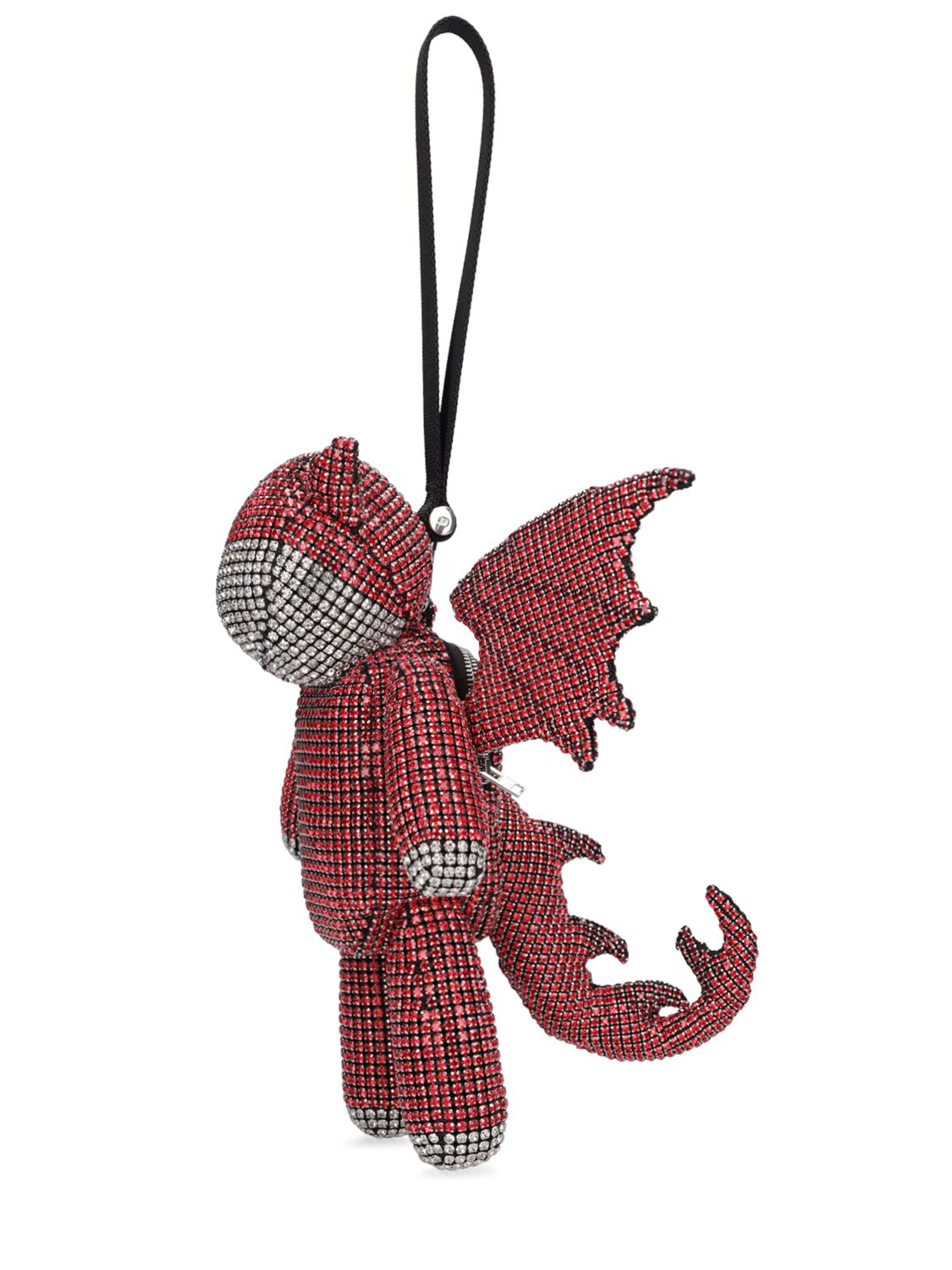 Shop Alexander Wang Beiress Dragon Wristlet In Red,multi
