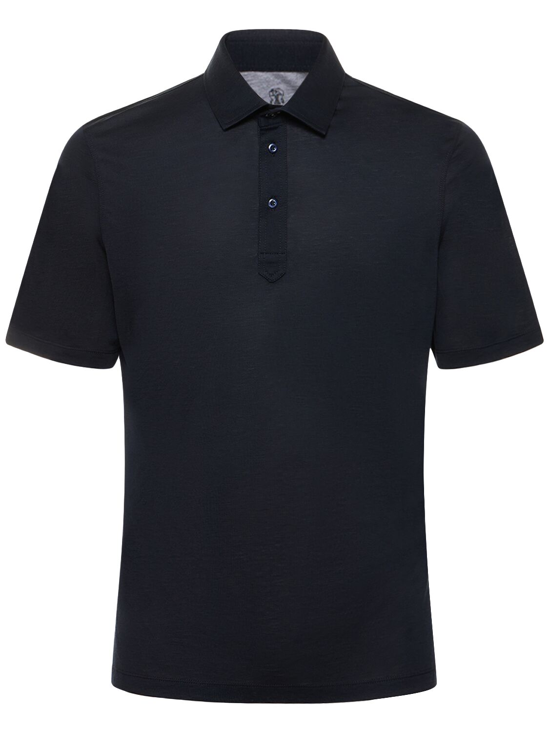 Image of Silk & Cotton Jersey Polo