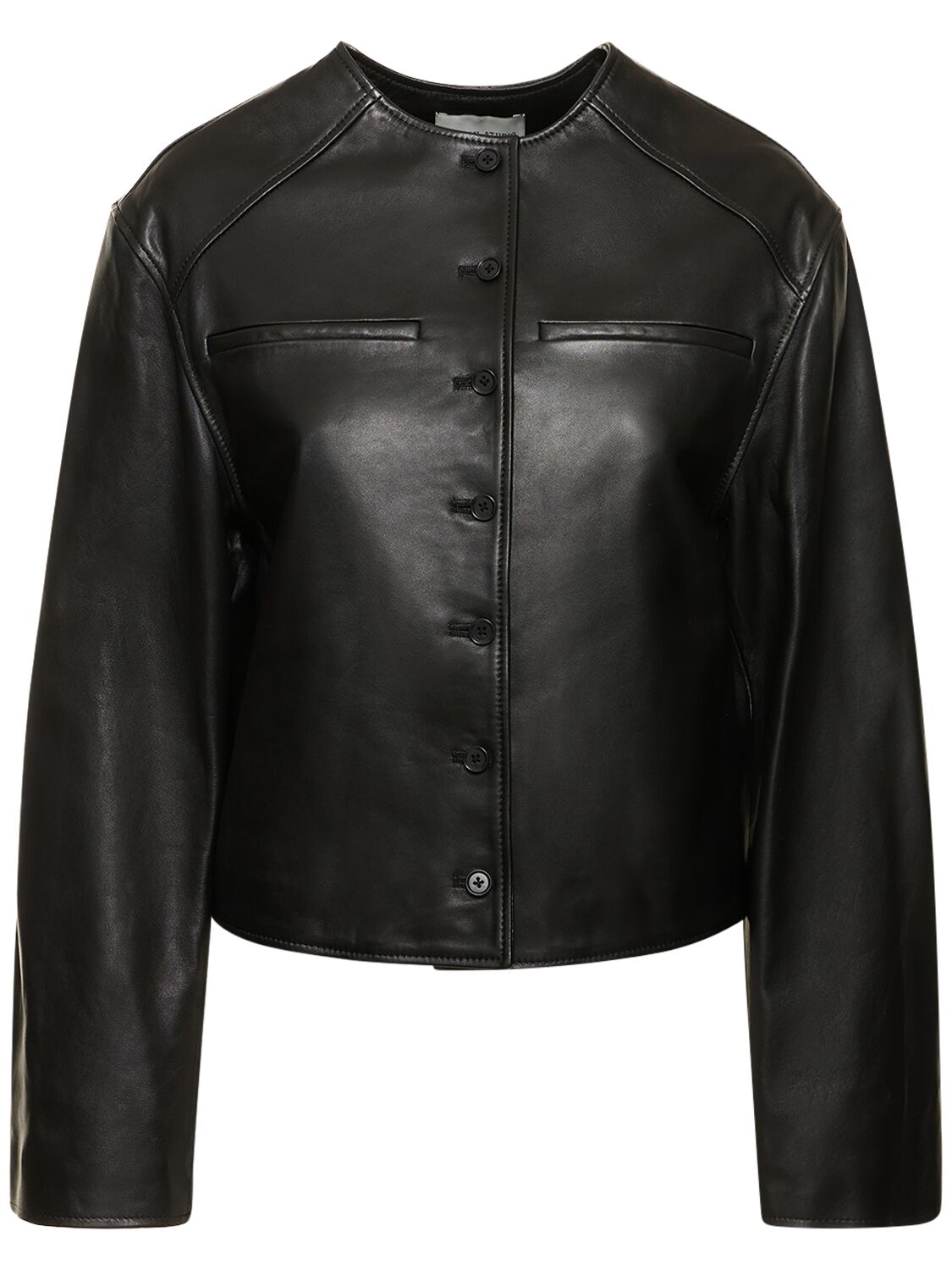 LOULOU STUDIO Brize Leather Jacket