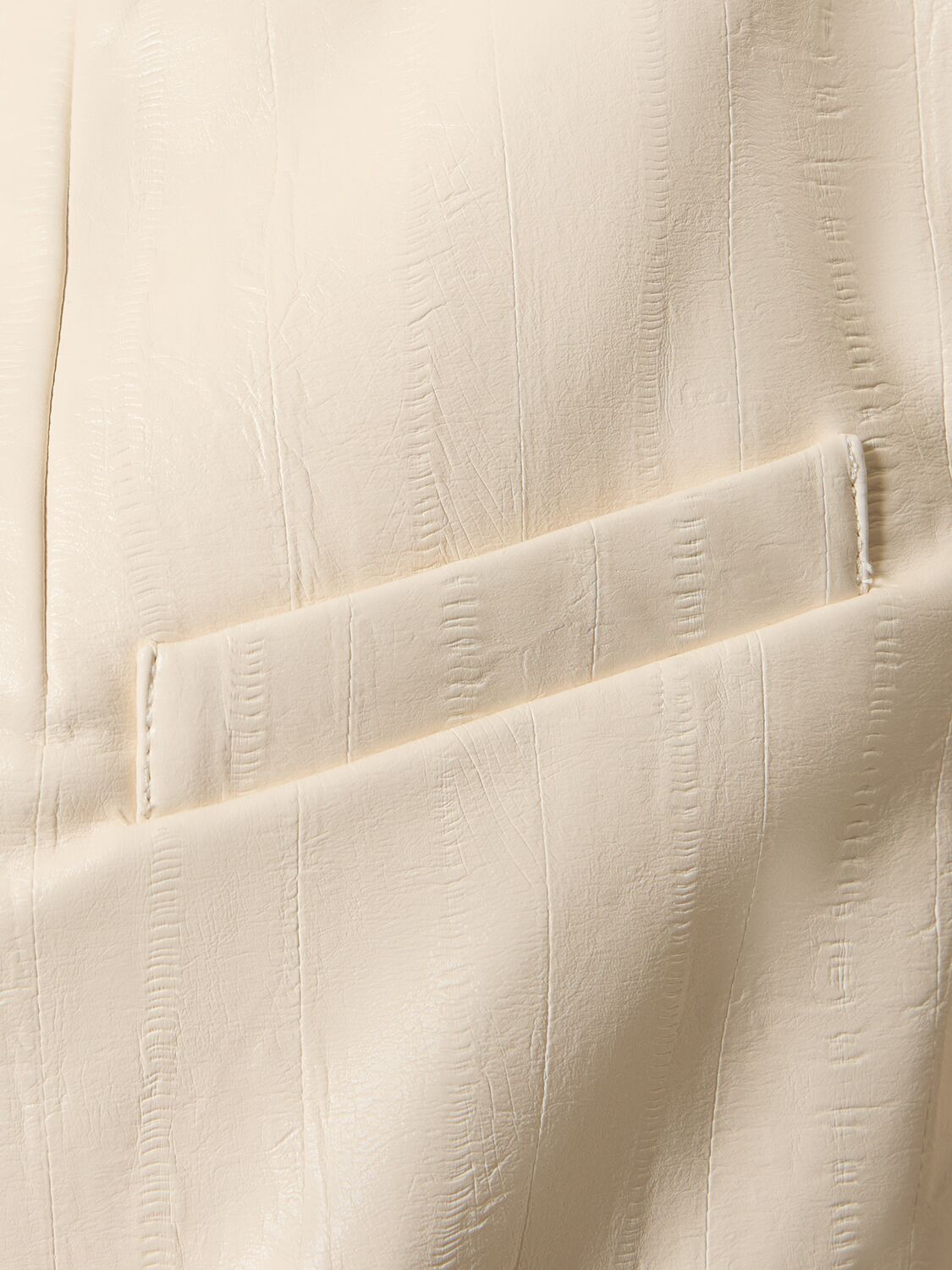 Shop Rotate Birger Christensen Textured Oversized Blazer In Whisper White