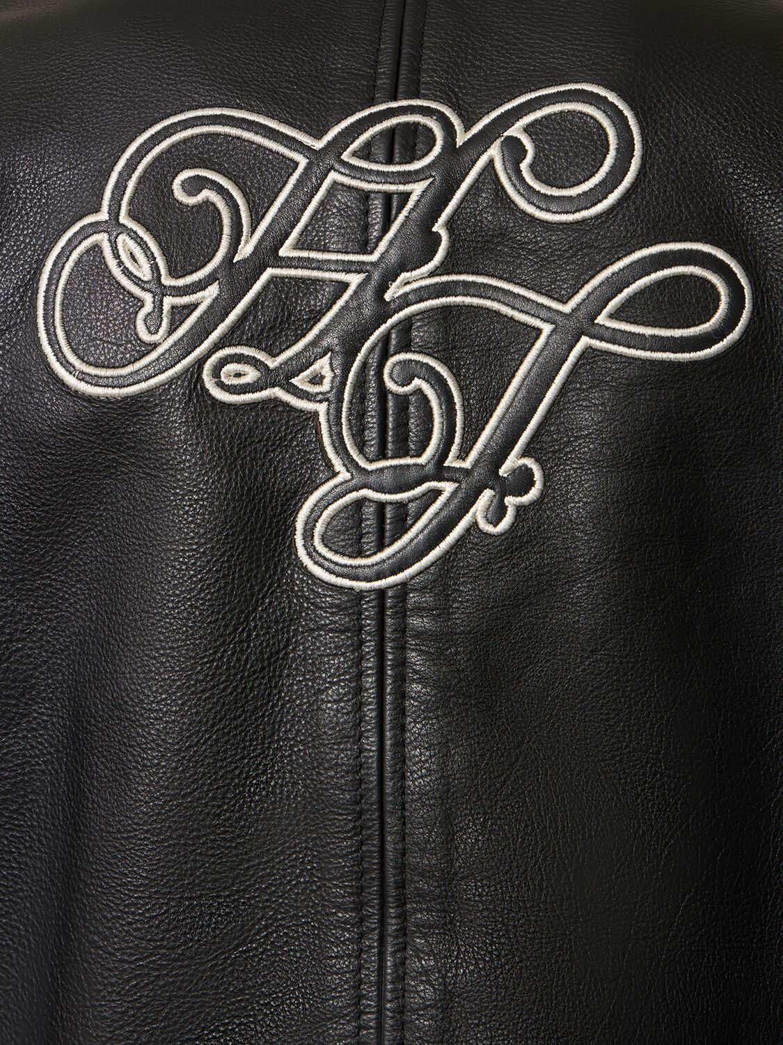 Shop Homme + Femme La Classic Moto Jacket In Black
