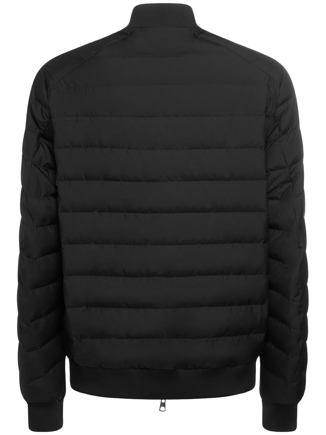 Shop Moncler Mounier Tech Down Jacket In Black