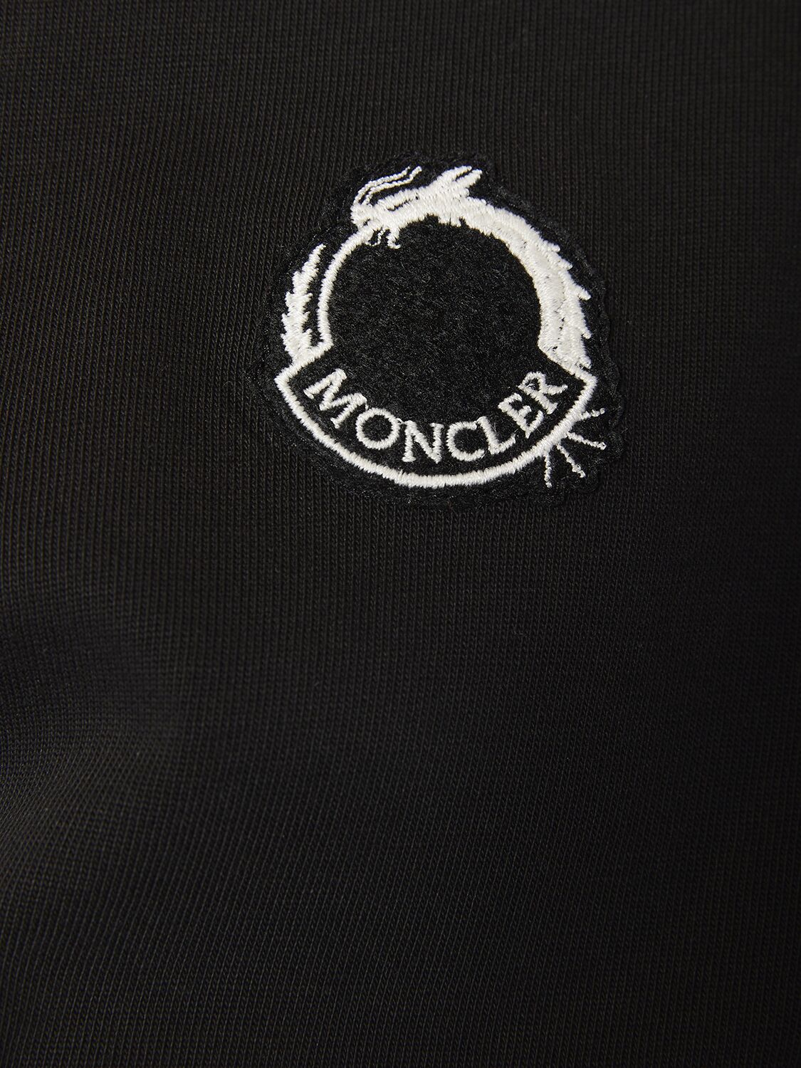 MONCLER CNY LOGO COTTON T-SHIRT 