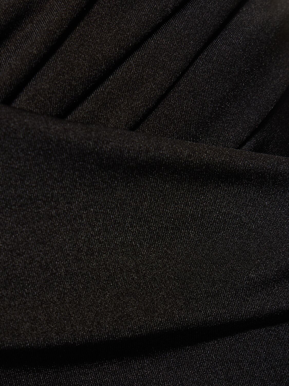 Shop 16arlington Boxte Draped Jersey Pants In Black