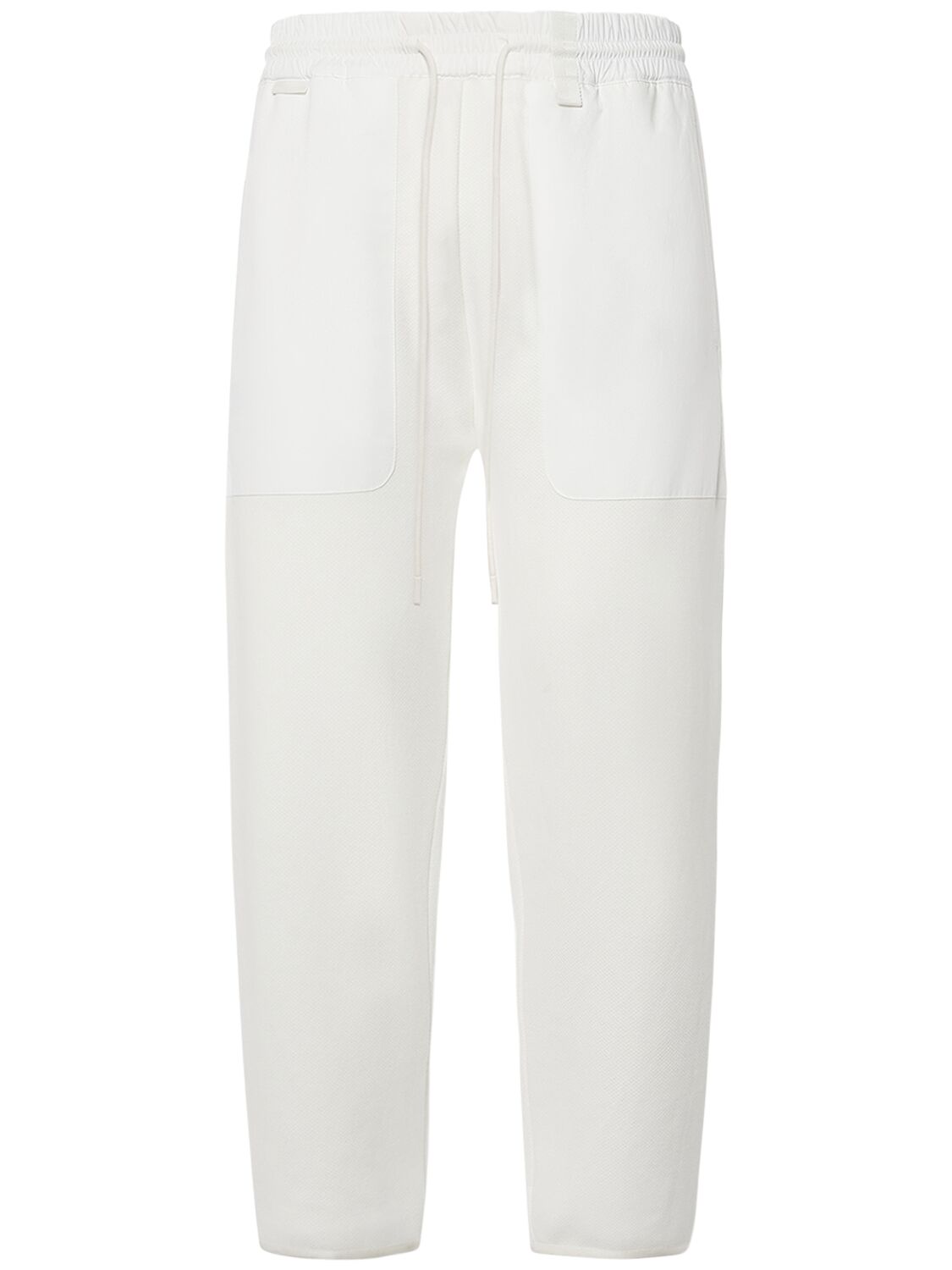 Moncler Cny Cotton Jogging Sweatpants In White