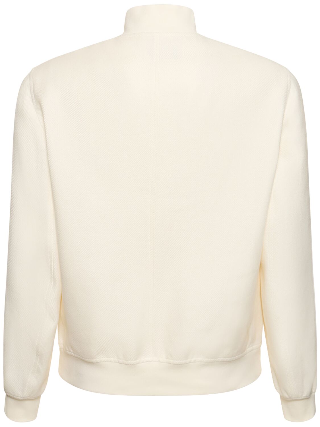 Shop Brunello Cucinelli Linen Blend Jacket In Off White