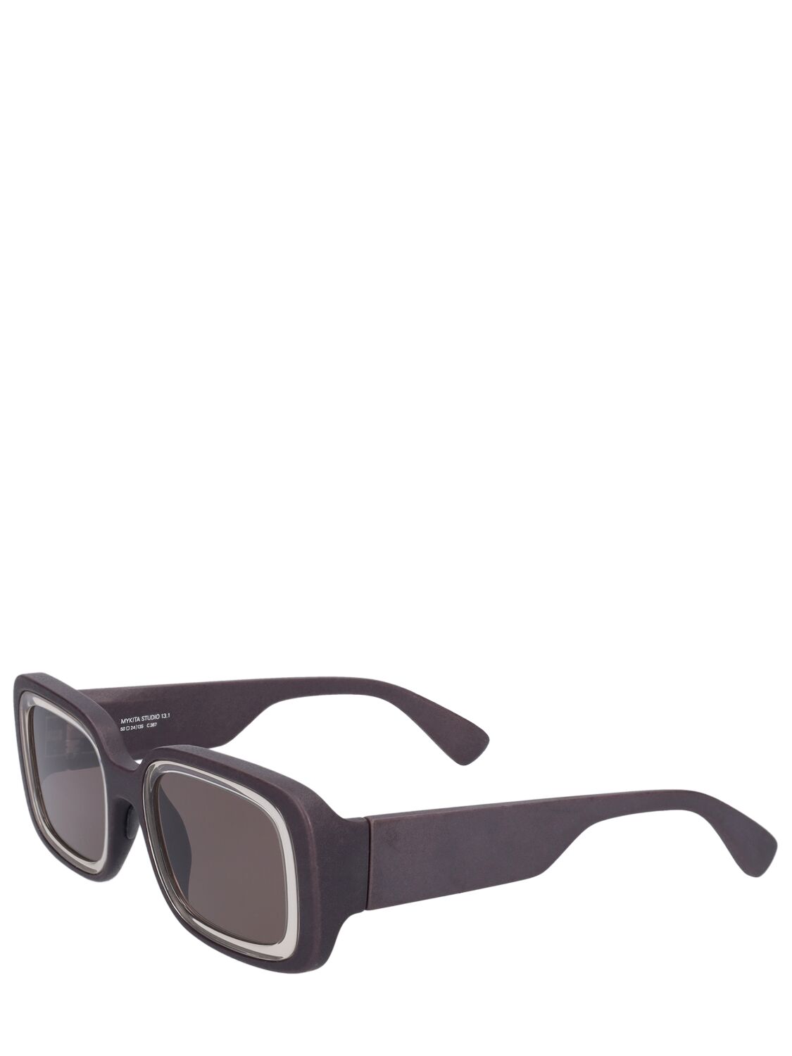 Shop Mykita Studio 13.1 Sunglasses In Black