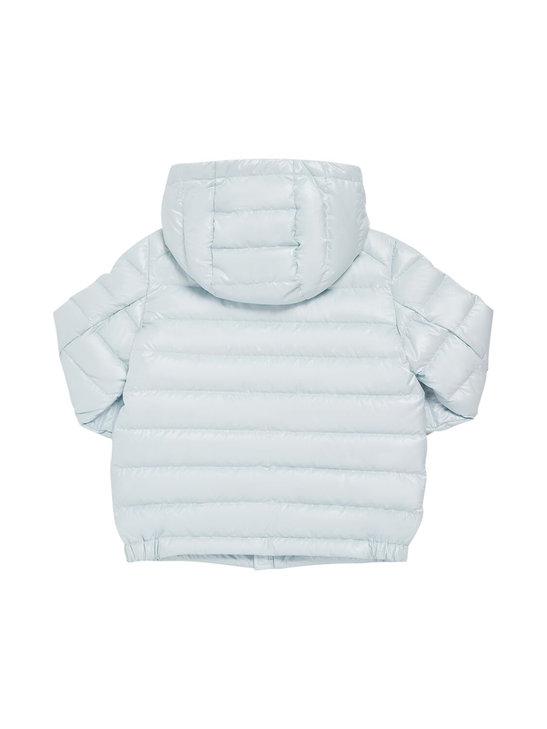 Shop Moncler Masserau Nylon Down Jacket In Light Blue