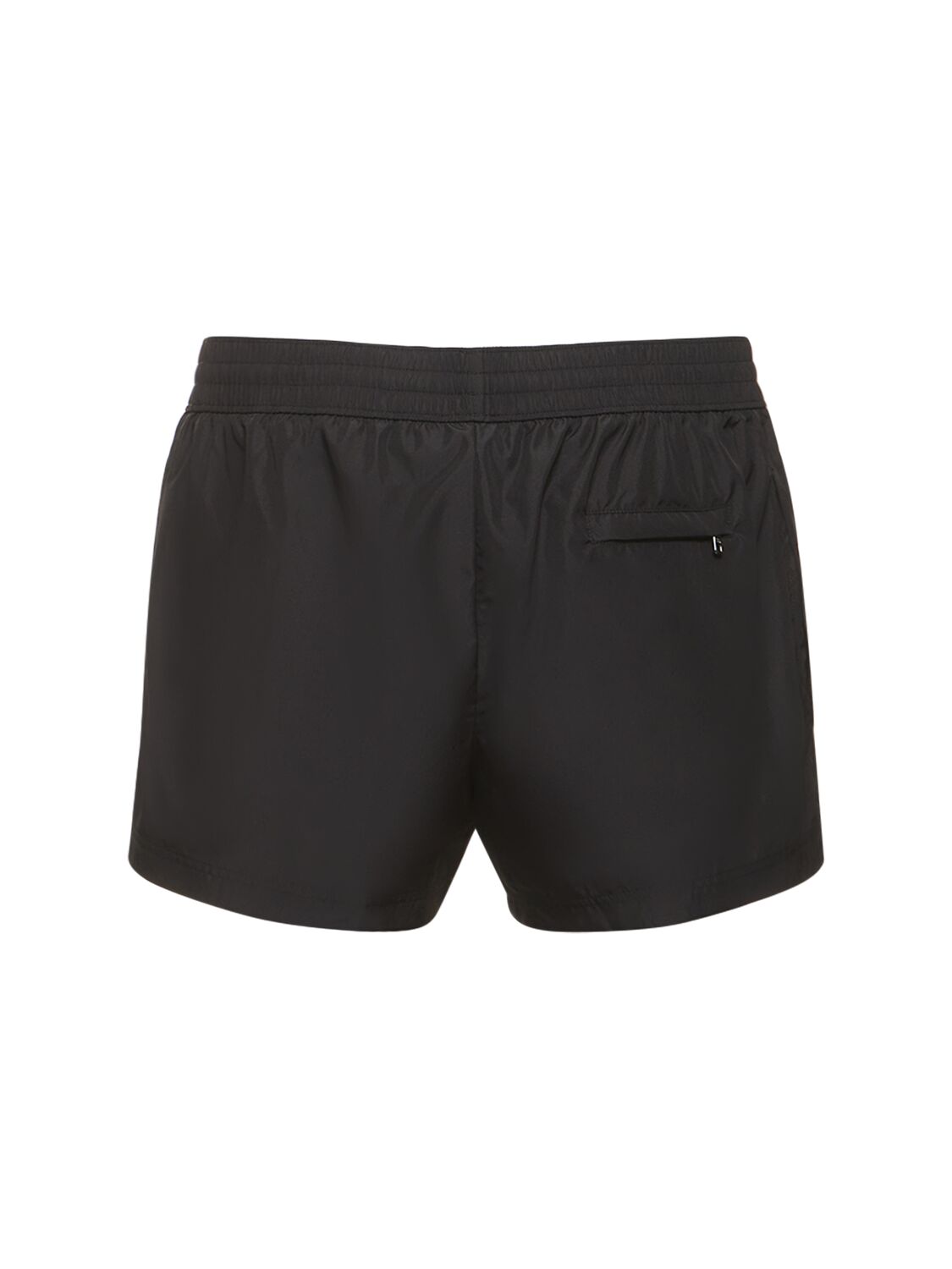 Shop Dolce & Gabbana Drawstring Swim Shorts In Black