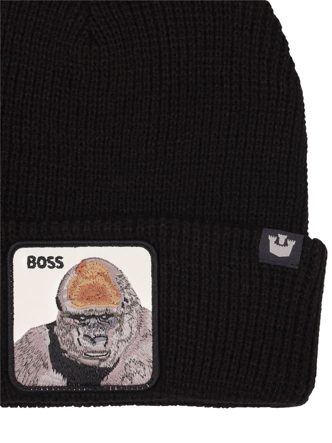 Shop Goorin Bros Chilla Gorilla Knit Beanie In Black