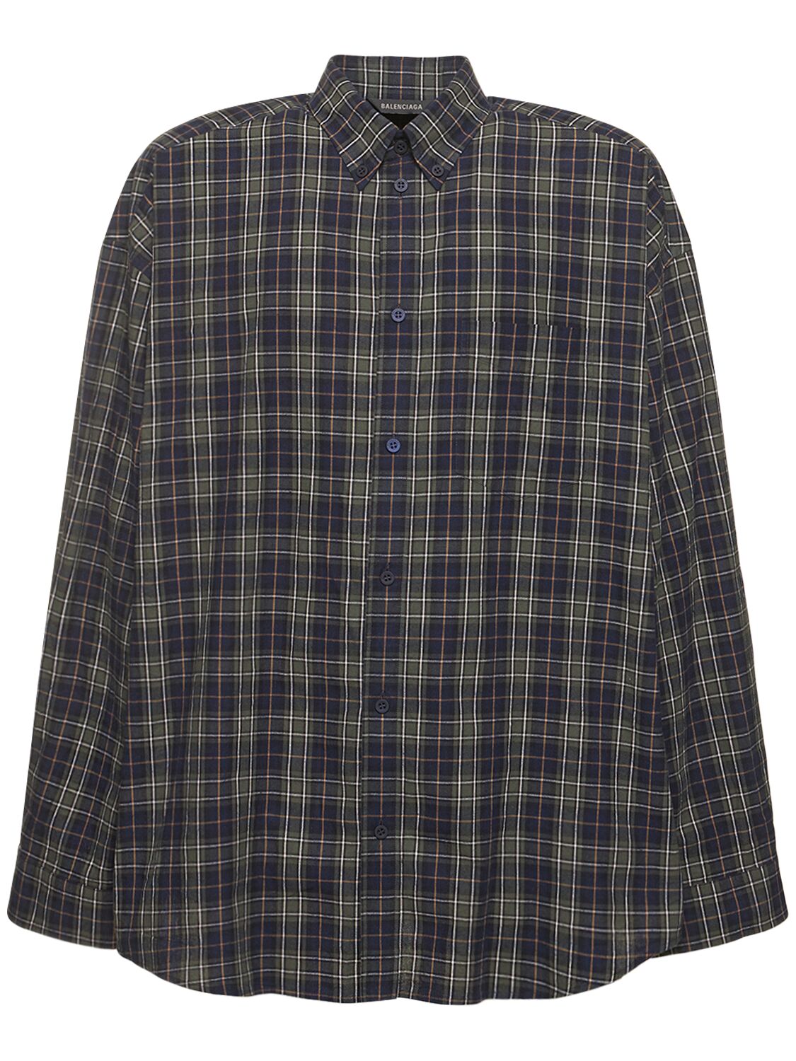 Light Check Cotton Shirt