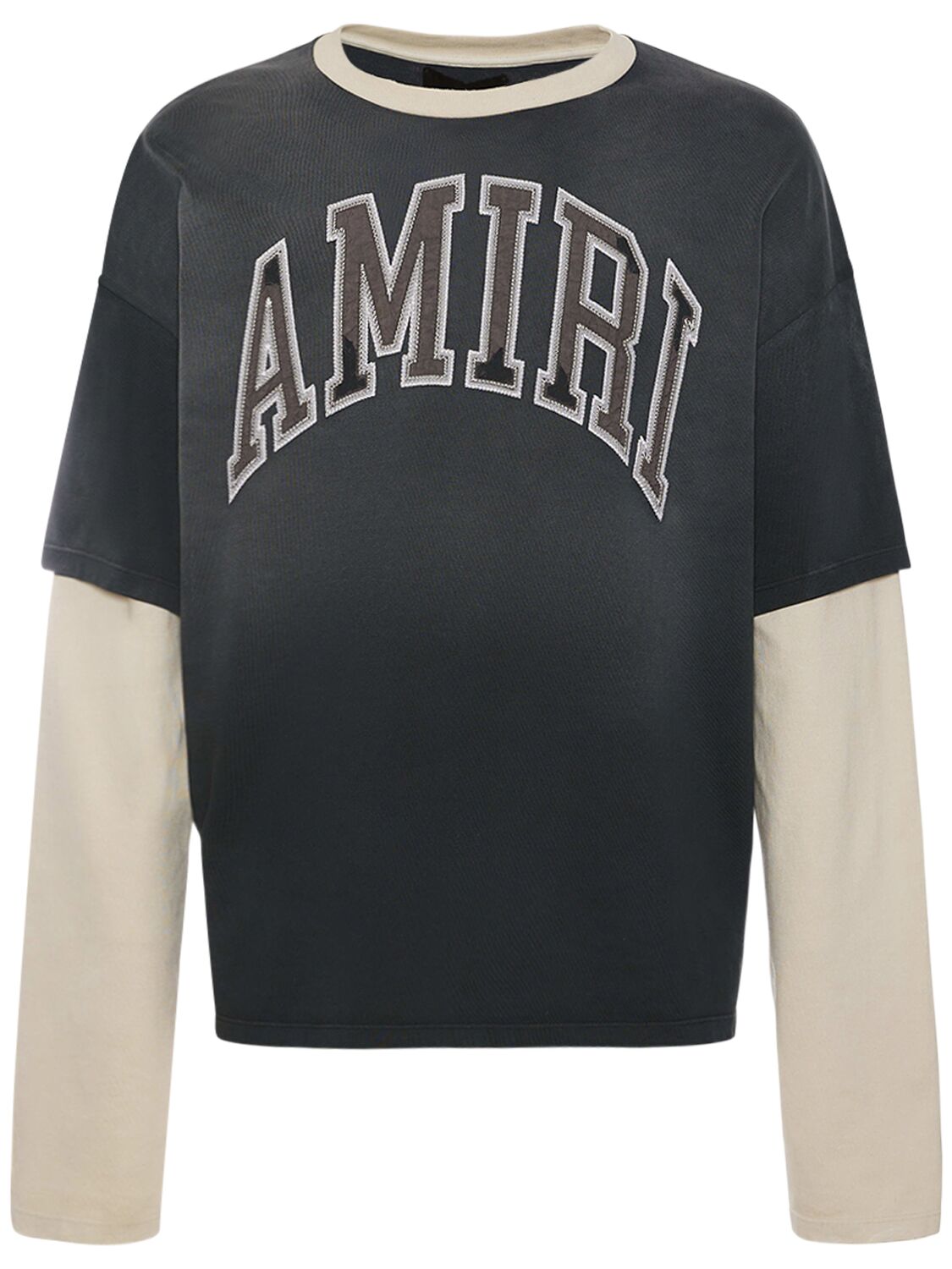 Amiri Vintage L/s T-shirt In Black