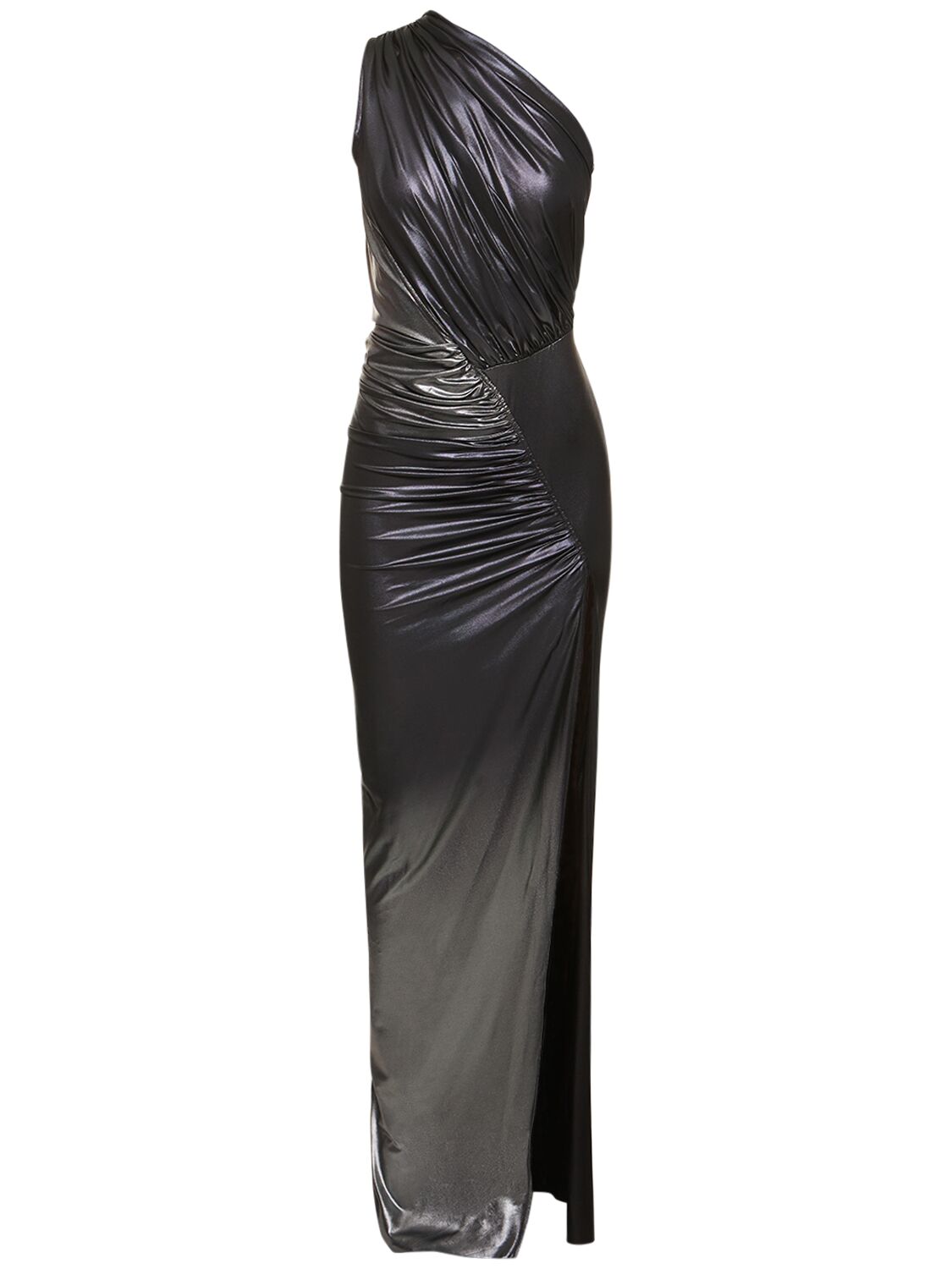Image of Hera Degradé Jersey One-shoulder Dress