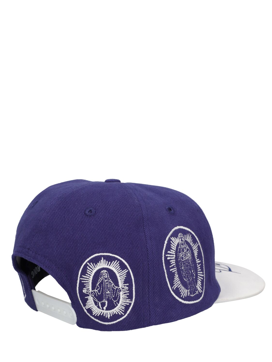 Shop Rough Holy Hat In Blue,creme
