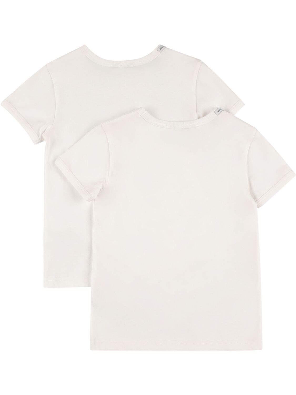 Shop Dolce & Gabbana Pack Of 2 Cotton Jersey T-shirts In White