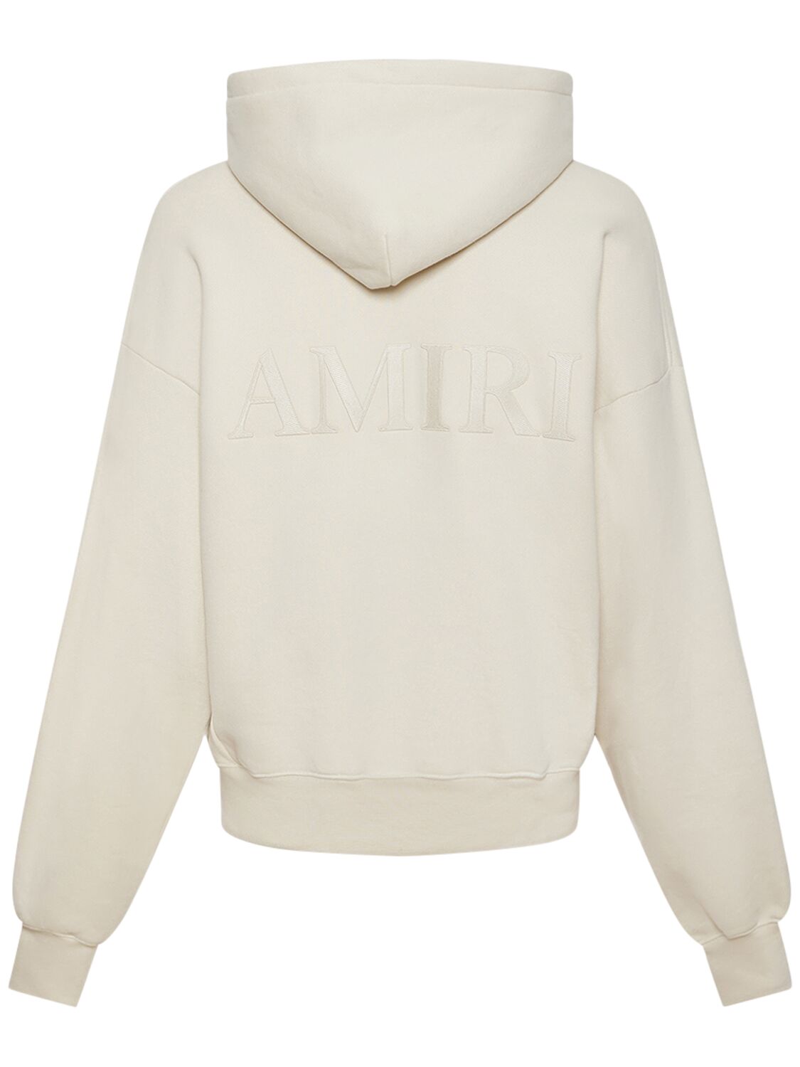 Shop Amiri Oversize Hoodie In Beige