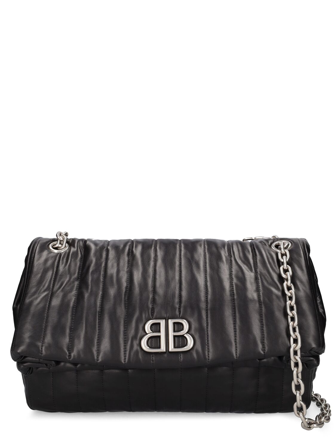 Medium Monaco Leather Shoulder Bag