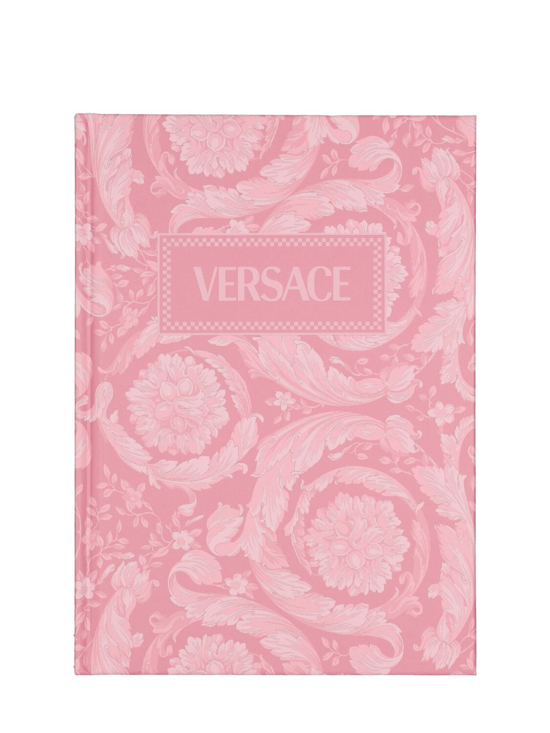 Versace Barocco Renaissance Notebook In Pink