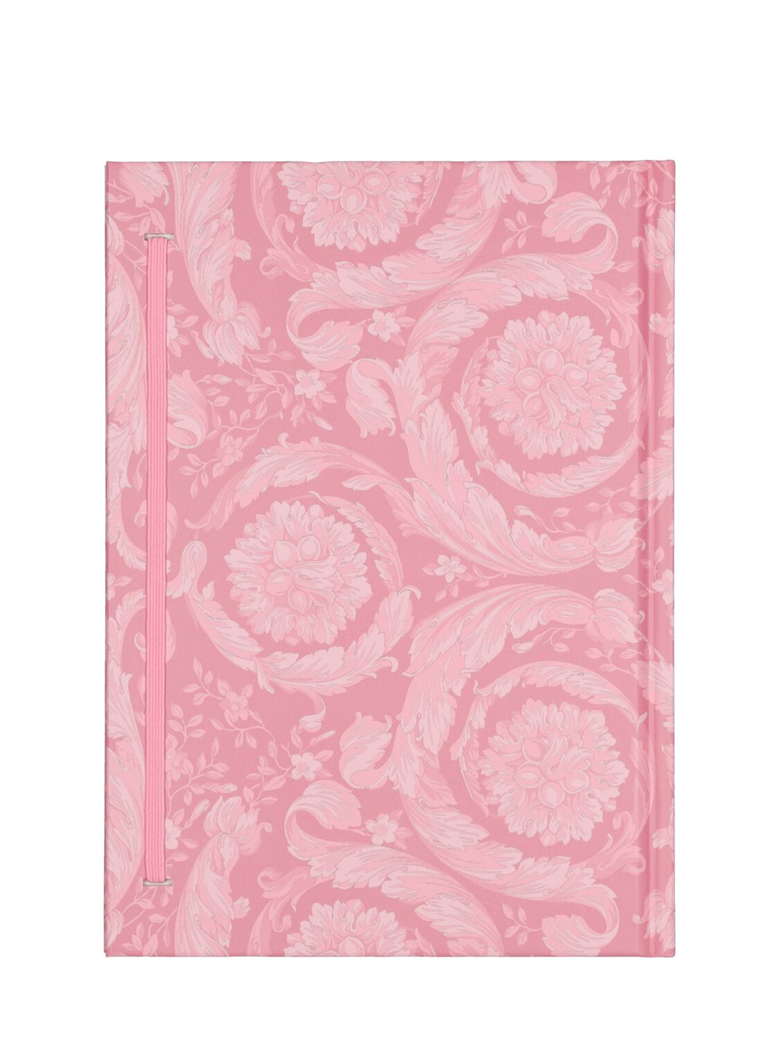 Shop Versace Barocco Renaissance Notebook In Pink