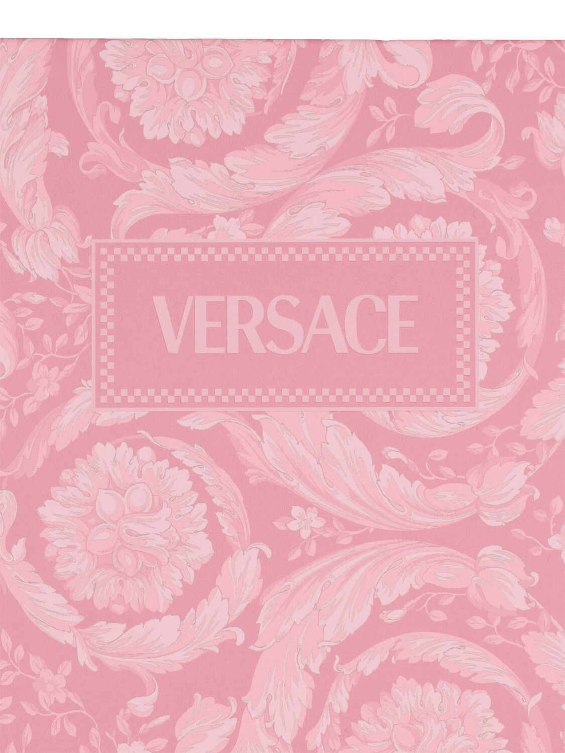 Versace Barocco Renaissance Notebook In Pink