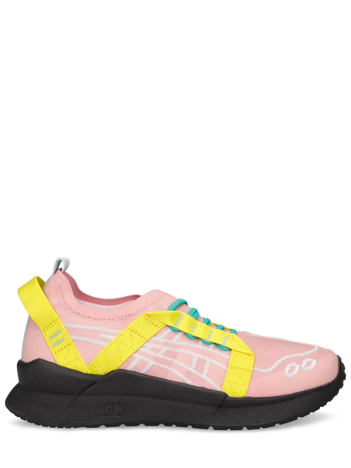 Asics Cfcl Gel-lyte Iii Sneakers In Pink,yellow