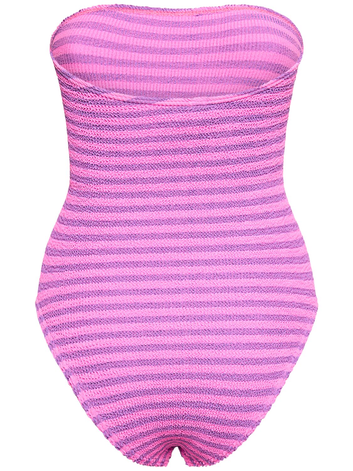 Shop Bond Eye Fane One Piece Strapless Swimsuit In Multicolor
