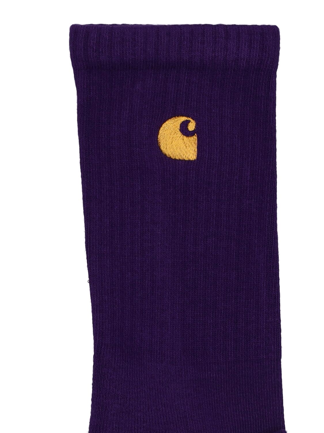 Shop Carhartt Chase Socks In Purple,gold