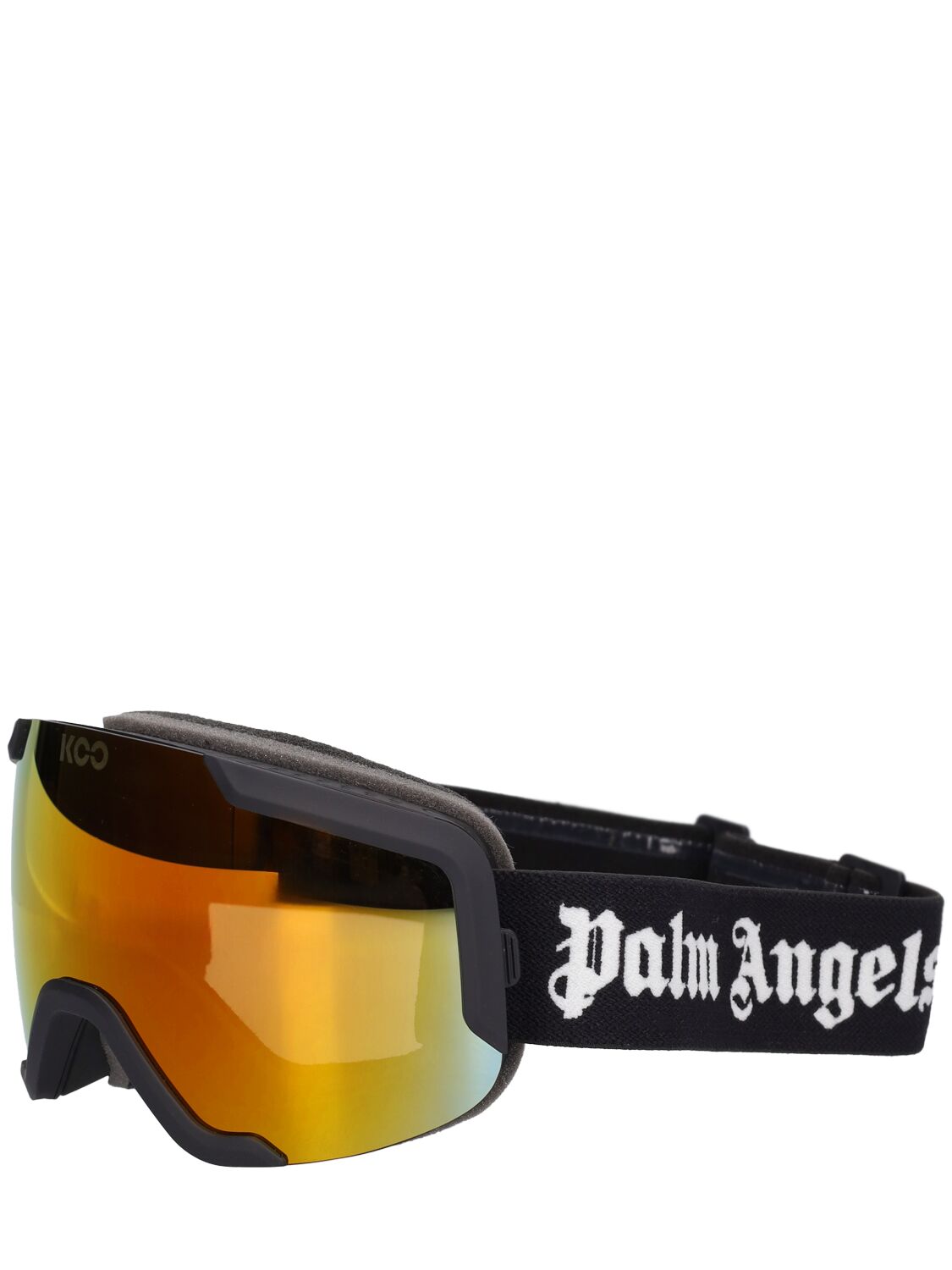 Shop Palm Angels Ski Googles In Black,white
