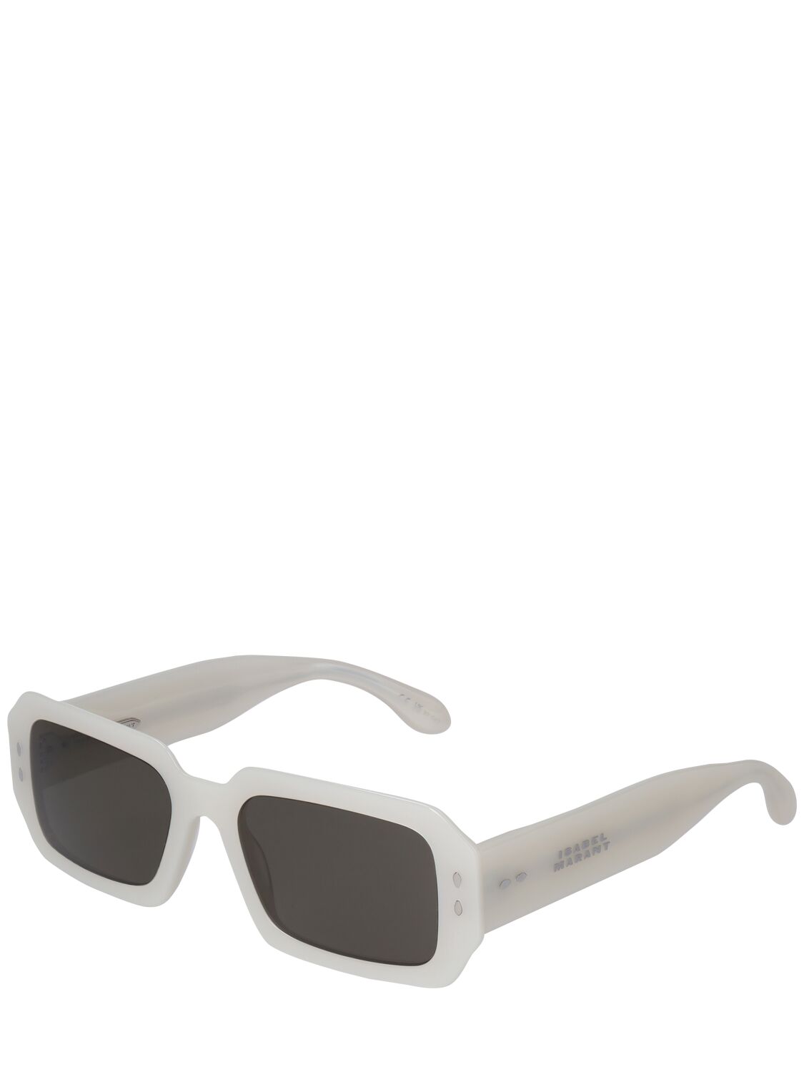 ISABEL MARANT THE NEW MAXI TEMPLE ACETATE SUNGLASSES 