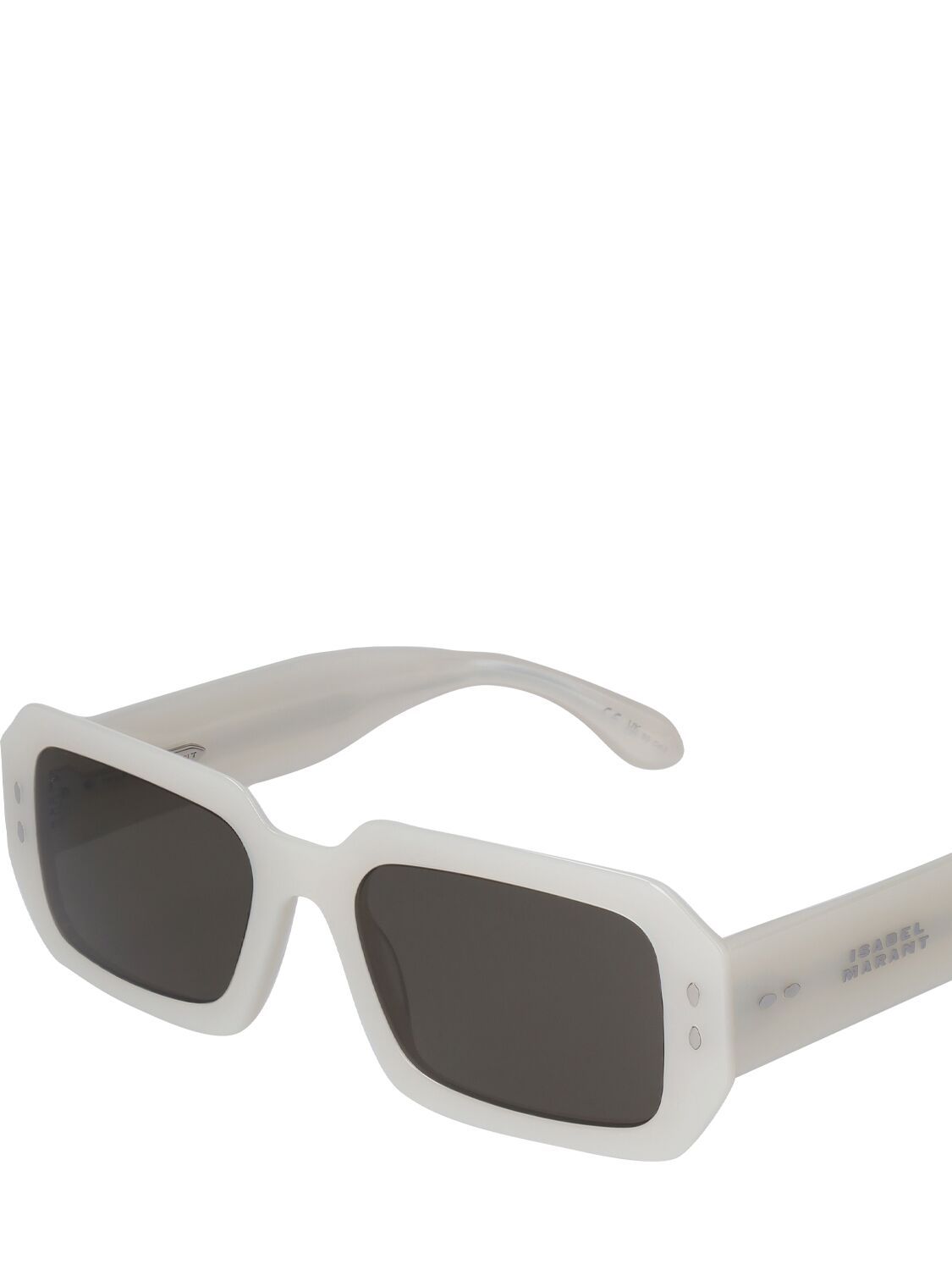 ISABEL MARANT THE NEW MAXI TEMPLE ACETATE SUNGLASSES 