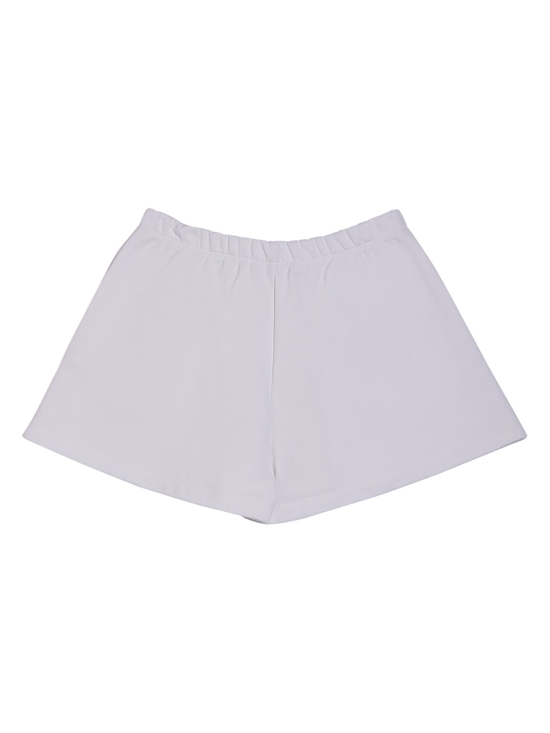Shop Marni Junior Cotton Sweat Shorts W/sequins In White