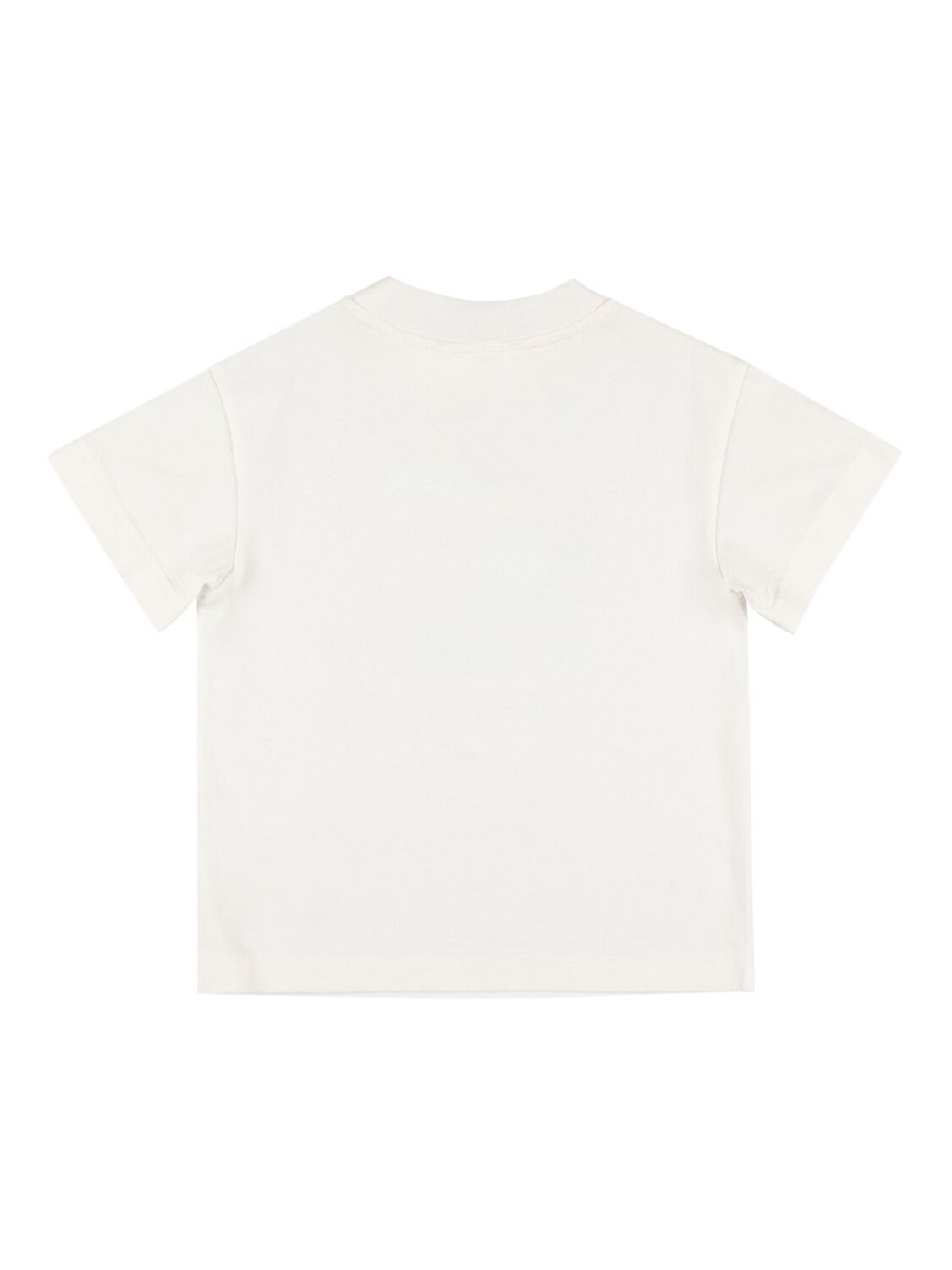 Shop Palm Angels Pa Bear Angel Cotton T-shirt In Off-white
