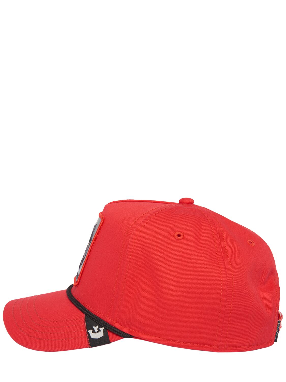 Shop Goorin Bros Panther 100 Baseball Cap In Red,black