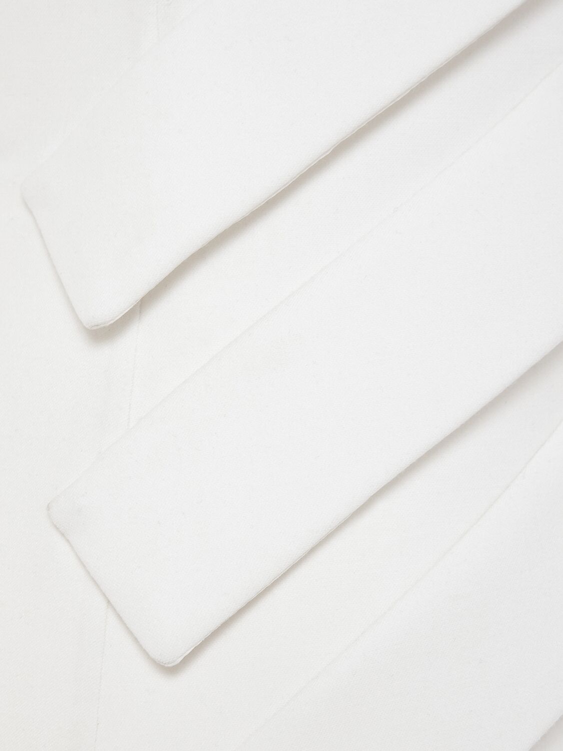 Shop Versace Double Wool Blend Dress In White