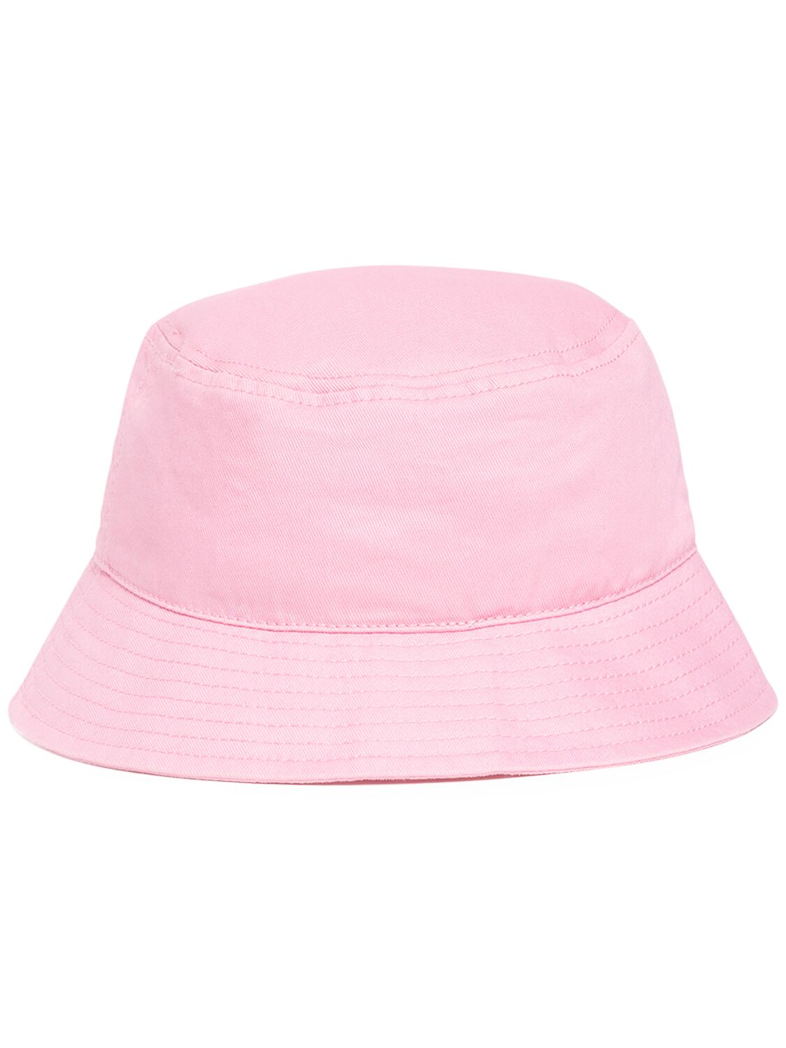 Shop Marni Junior Cotton Gabardine Bucket Hat In Pink