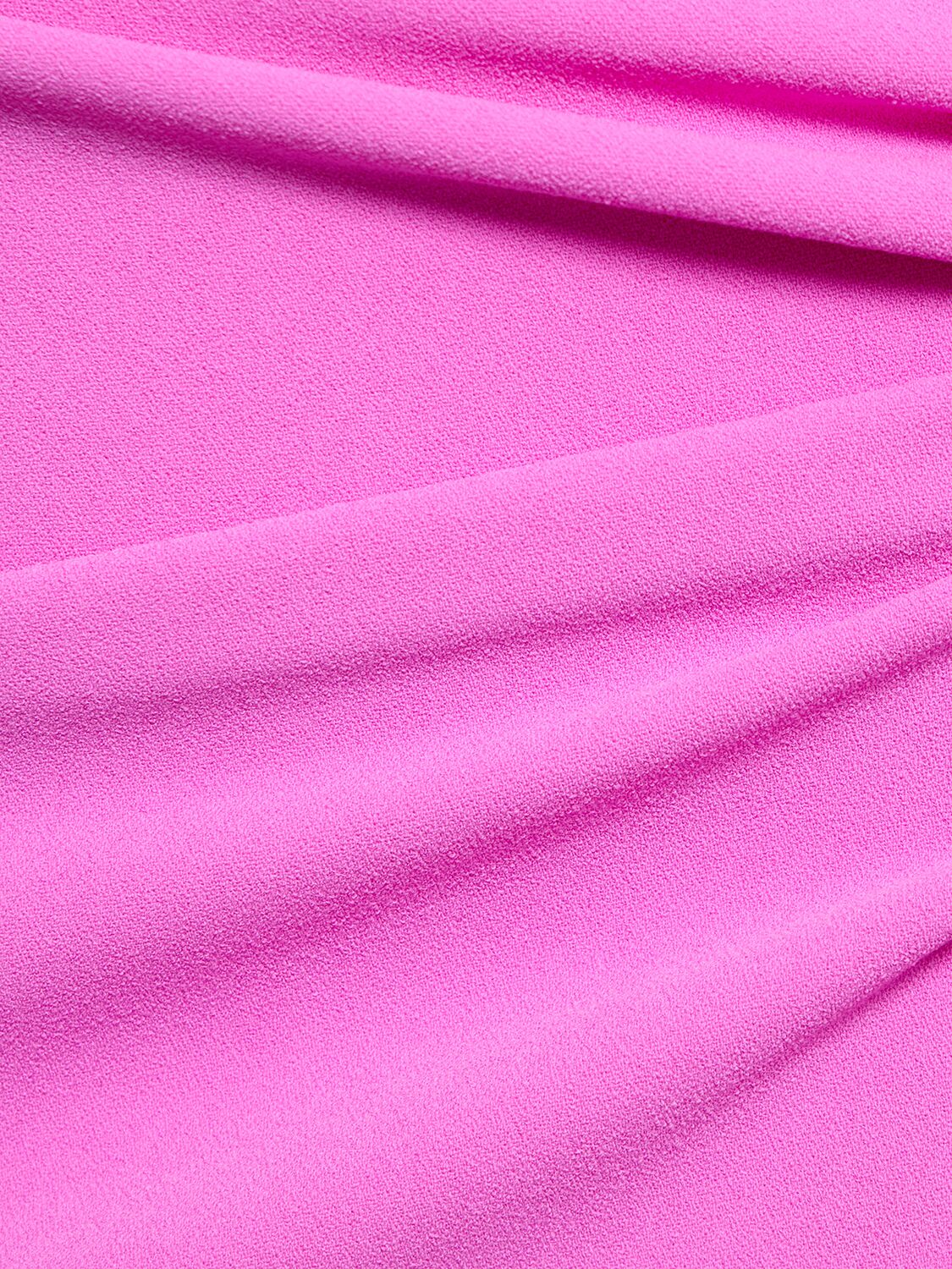 Shop Solace London Amalie Off-the-shoulder Crepe Long Dress In Pink
