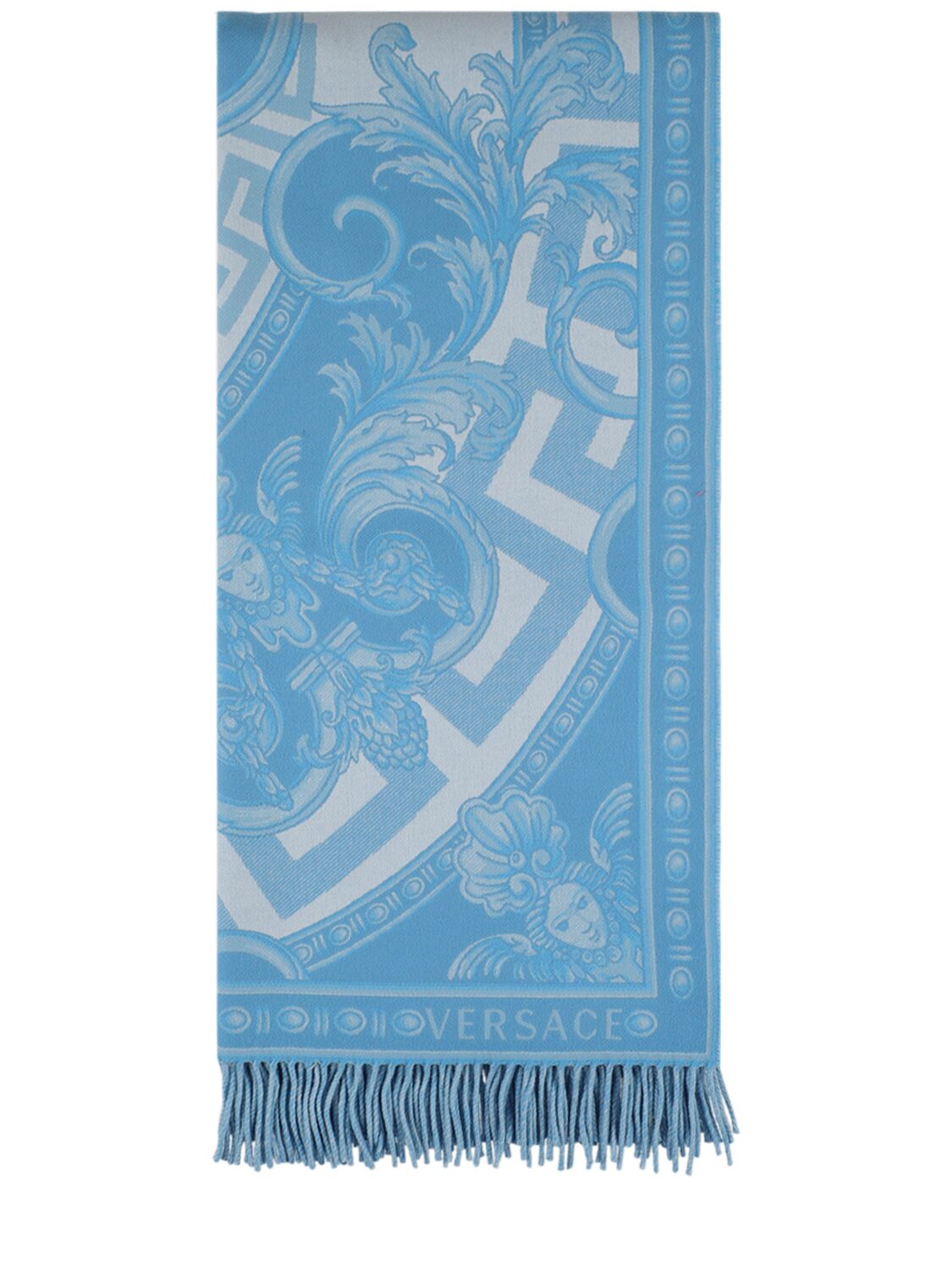 Versace La Coupe Des Dieux毯子 In Blue