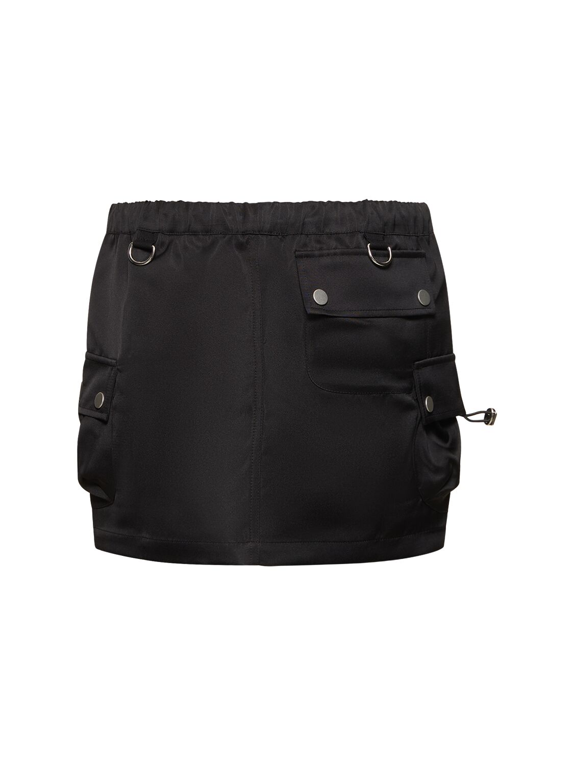 Shop Coperni Tailored Cargo Mini Skirt In Black