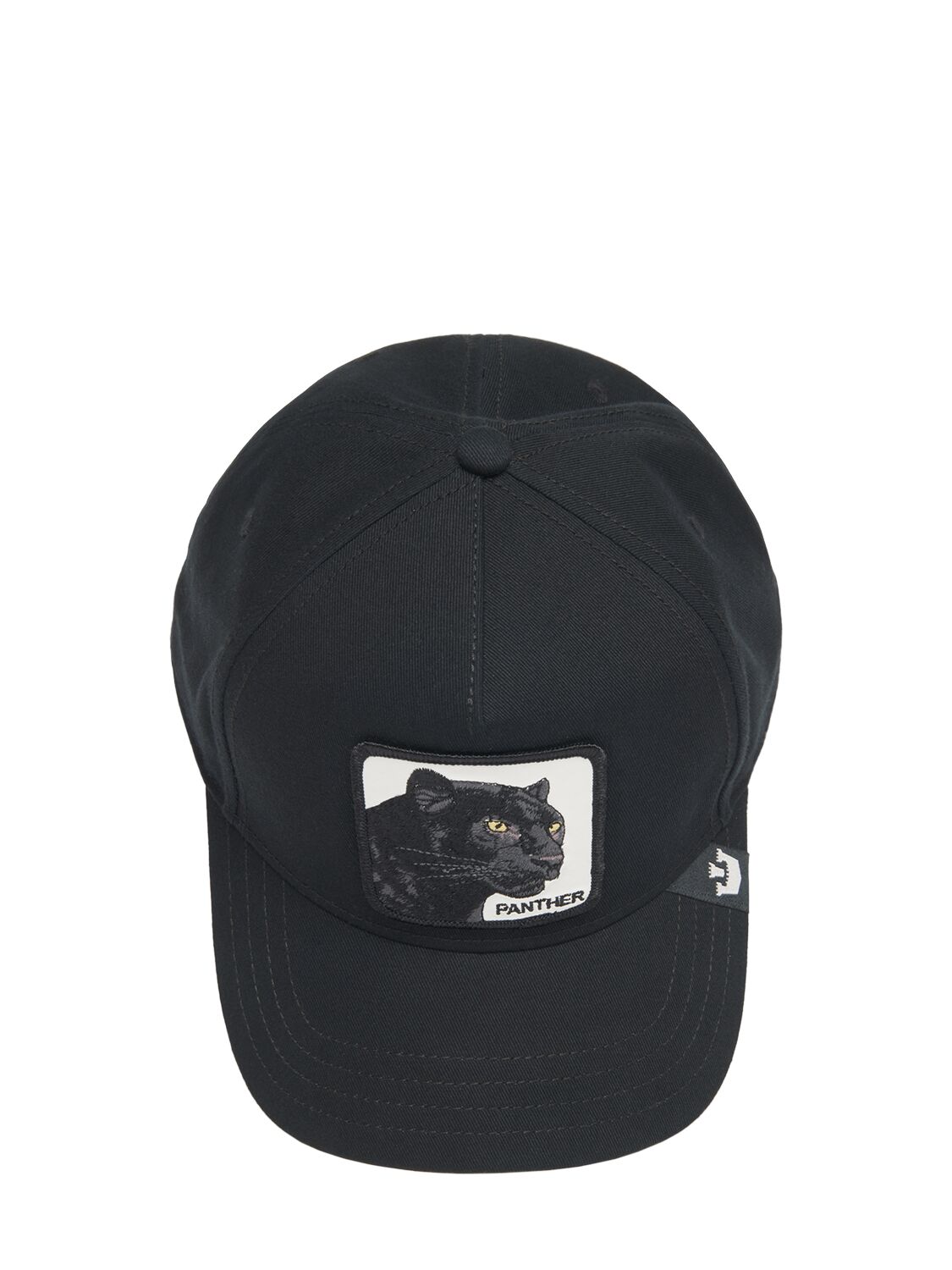 Shop Goorin Bros Panther 100 Baseball Cap In Black,white