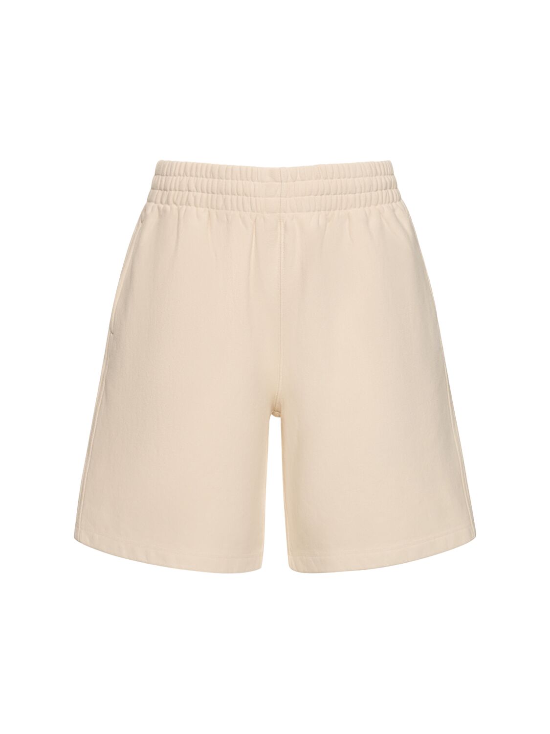 Burberry Trainingsshorts Aus Baumwolljersey In Neutral