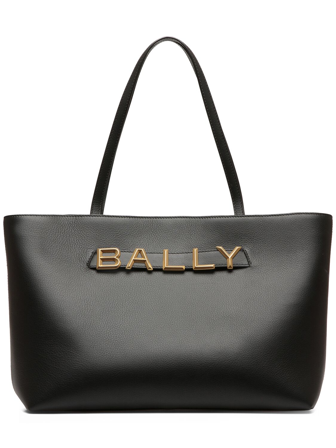 Bally Spell Leather Shoulder Bag In Black