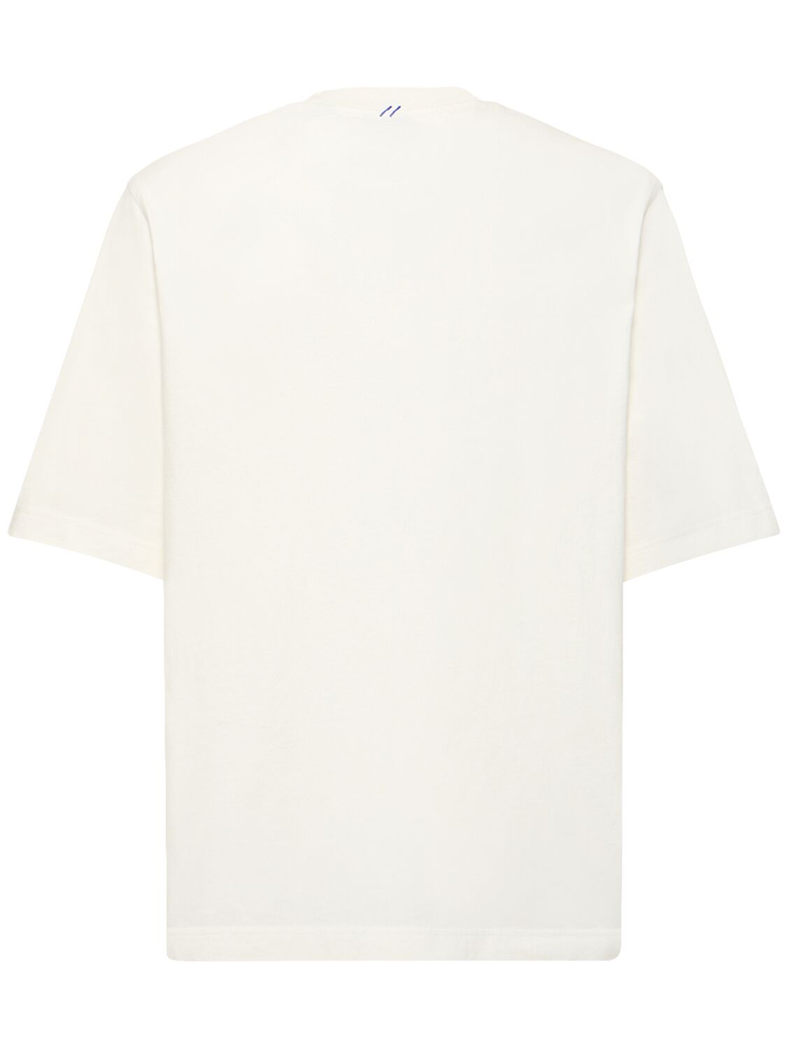 Shop Burberry Logo Cotton Jersey T-shirt In Rain