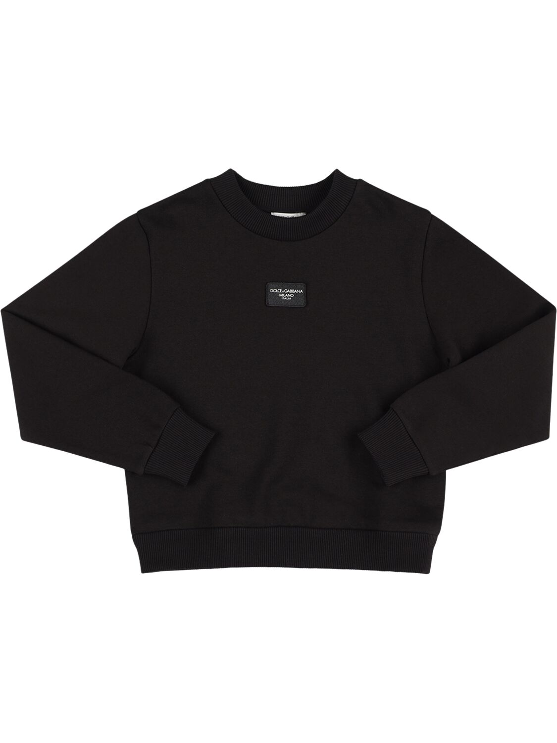 Image of Logo Cotton Sweatshirt